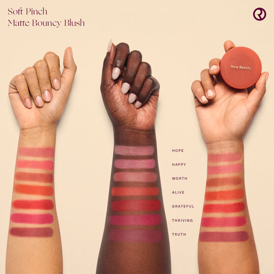 RARE BEAUTY MATTE BOUNCY BLUSH - HAPPY